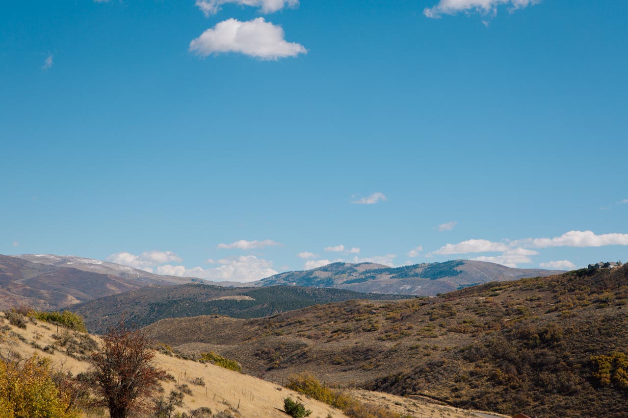 Mountain views at Blue Sky Utah.