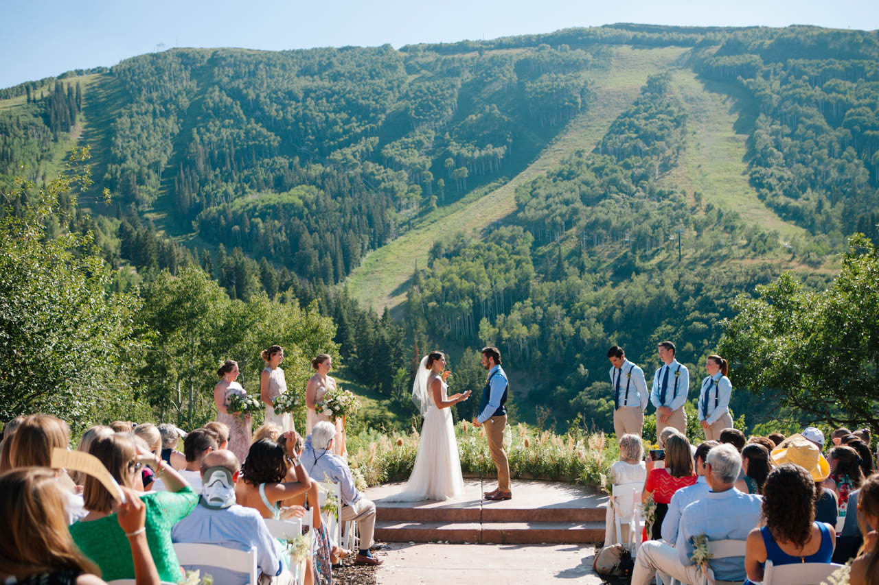 Alpine Meadows ceremony.