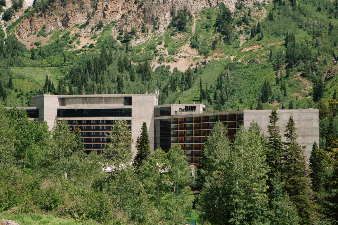 Cliff Lodge at Snowbird.