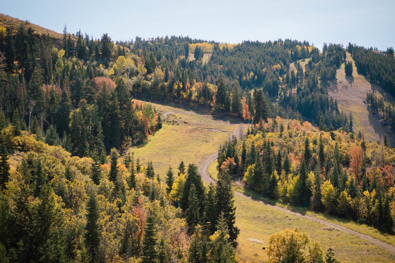 Deer Valley views from the St. Regis.